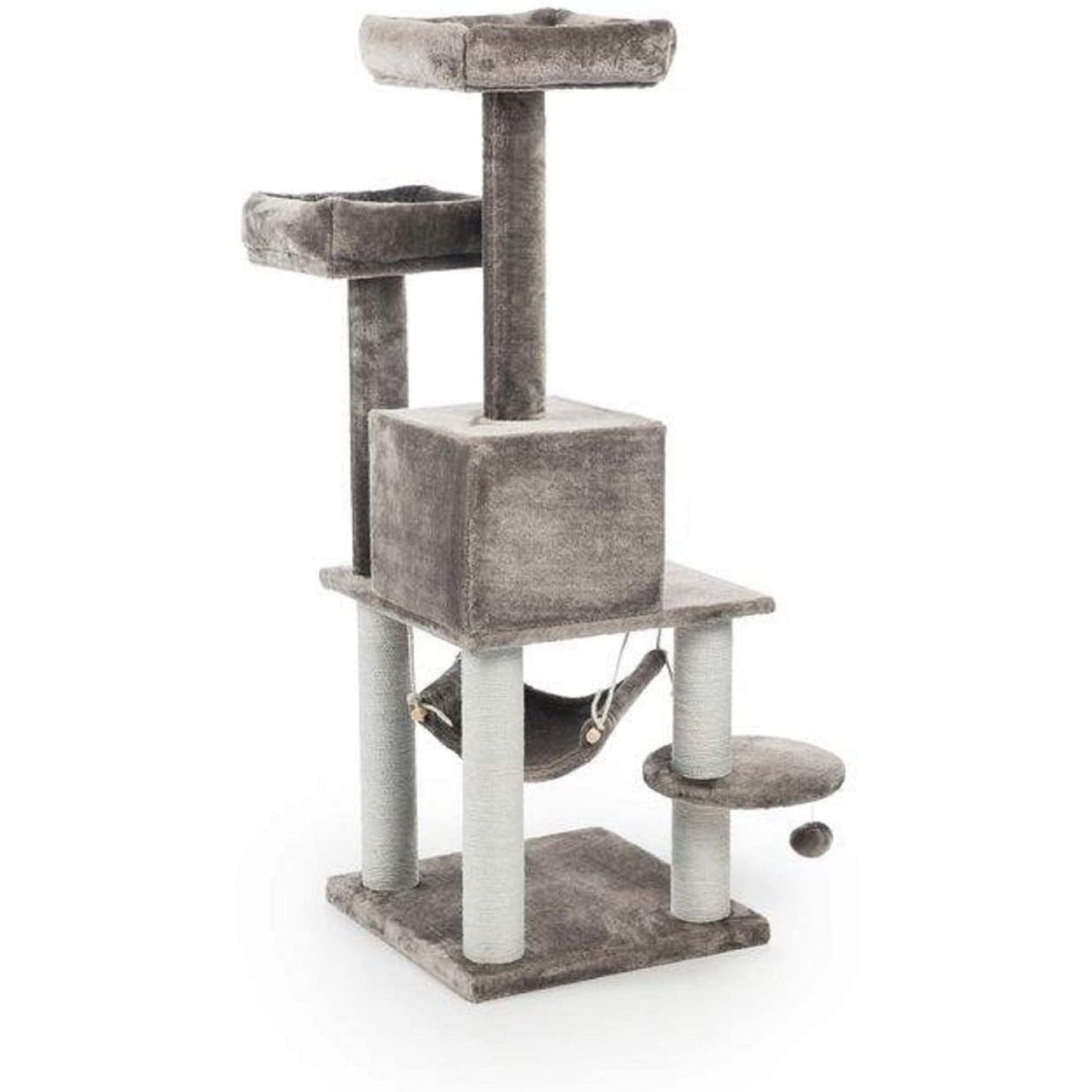 Prevue Pet Products Kitty Power Paws Shag Mansion Cat Tree