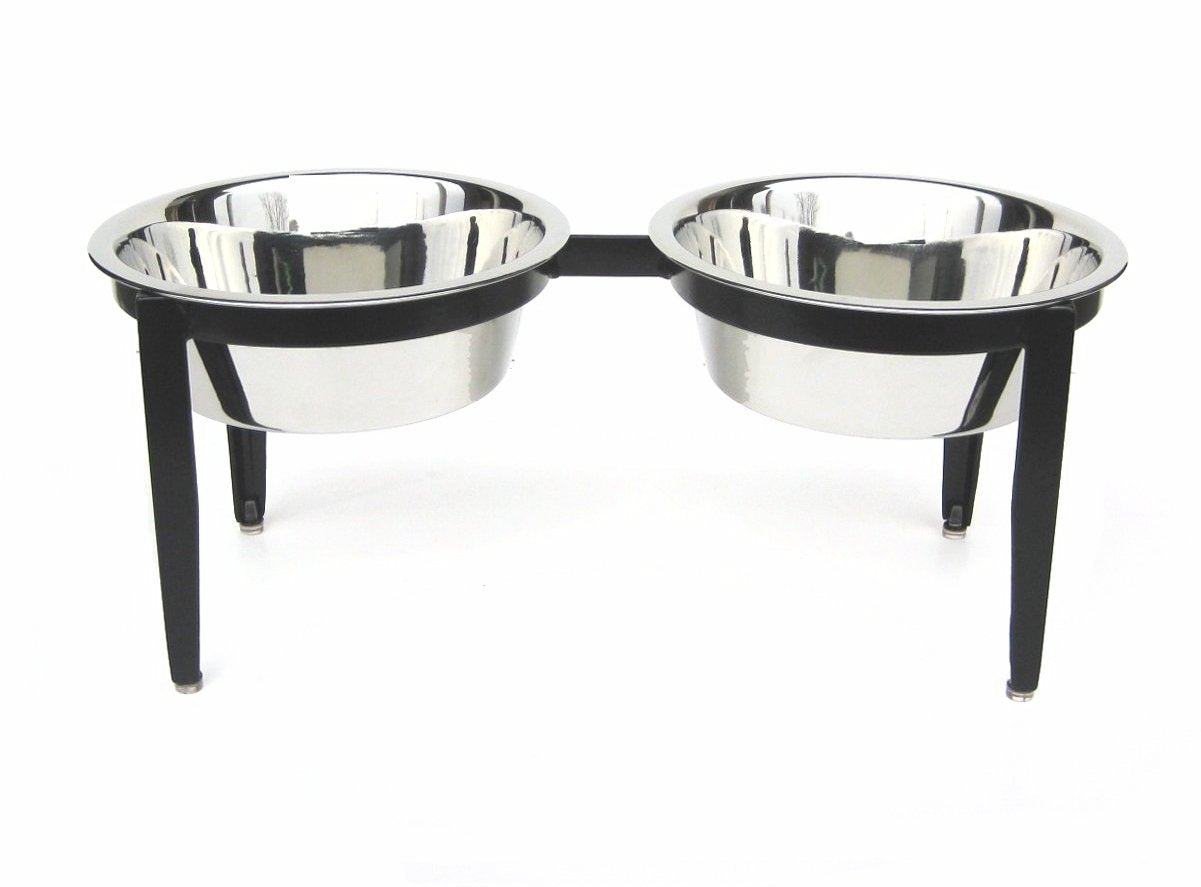 PetsStop Visions Double Elevated Dog Bowl