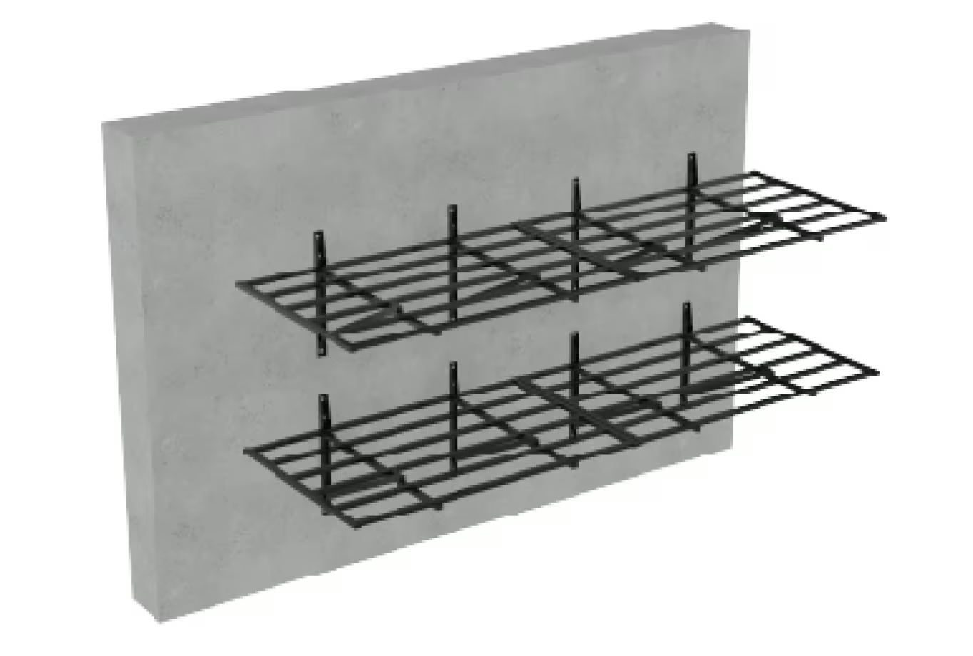 FLEXIMOUNTS Pro 2x6 ft Garage Wall Shelf – 1,600 lb Capacity Heavy Duty Storage