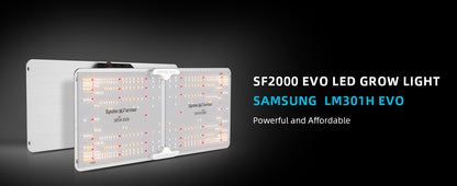 Spider Farmer 2x4 Complete Grow Tent Kit (SF2000 EVO LED + Ventilation System)