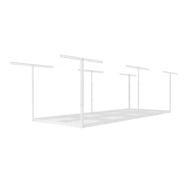 FLEXIMOUNTS Classic 3x8 Overhead Garage Storage Rack – 750 lb Ceiling Storage