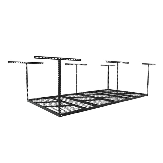 FLEXIMOUNTS Classic 4x8 Overhead Garage Storage Rack – 800 lb Ceiling Storage