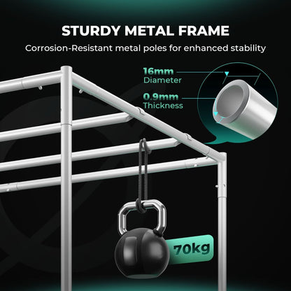 Mars Hydro 5x5 Grow Tent 1680D – Light-Proof Indoor Grow Tent 60"x60"x80" with Reflective Mylar
