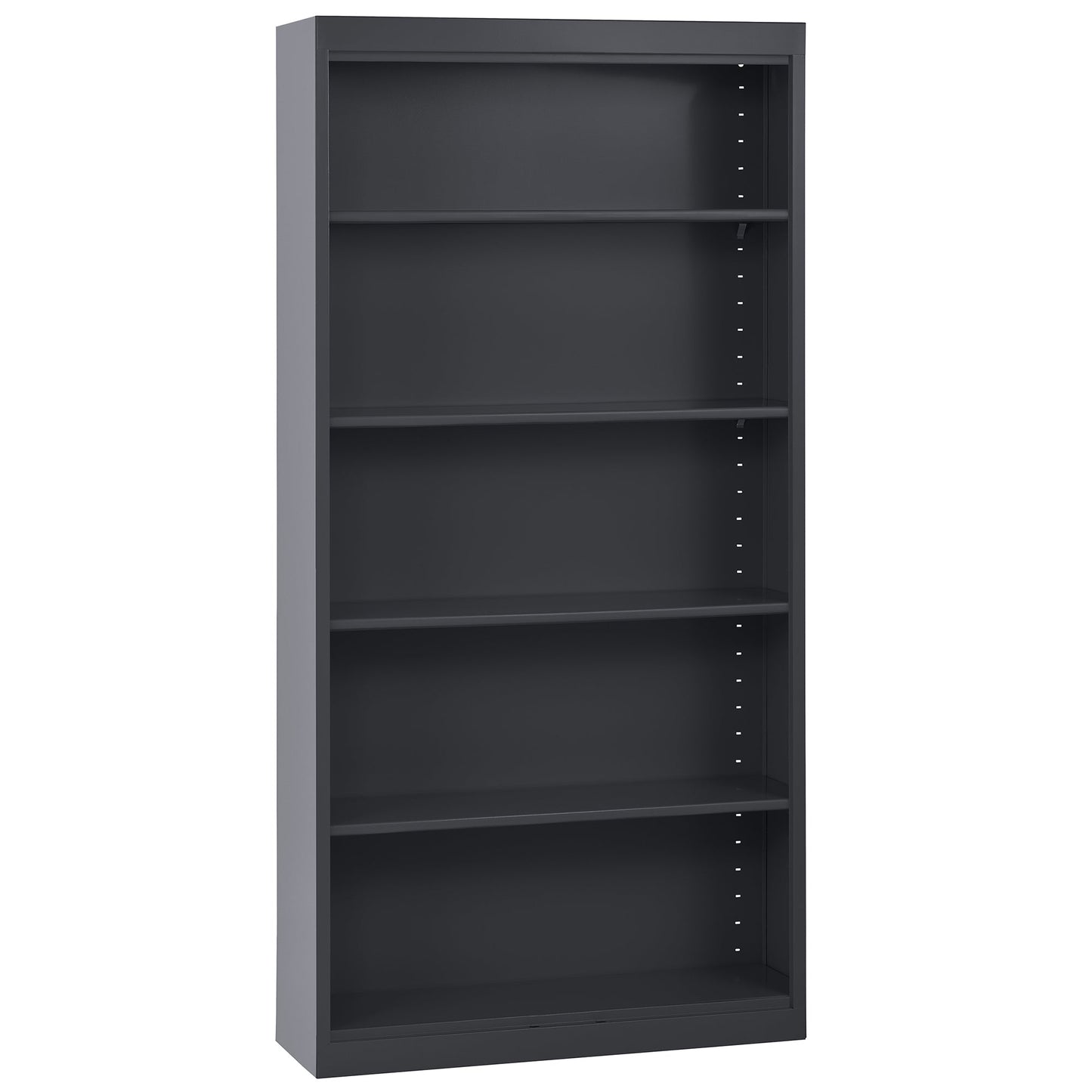 Edsal Industrial Steel Bookcase | 36"W x 18"D x 72"H, 5-Shelf Heavy-Duty Storage