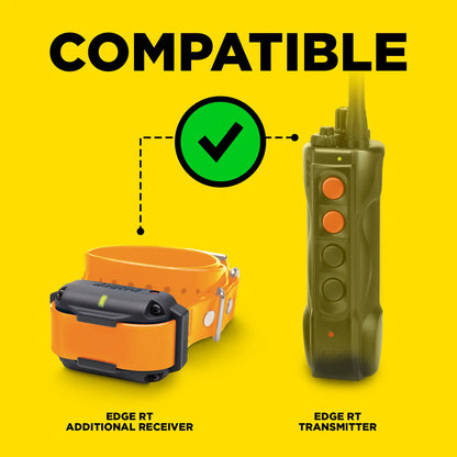 Dogtra Edge RT Additional Receiver Collar - Orange
