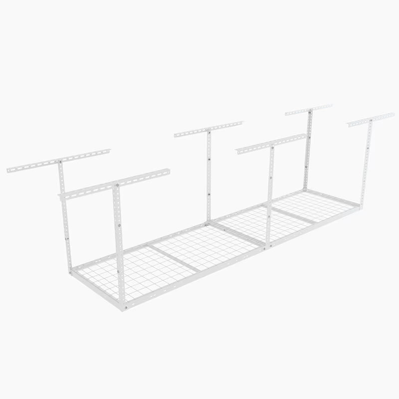 FLEXIMOUNTS Classic 2x8 Overhead Garage Storage Rack – 400 lb Ceiling Storage