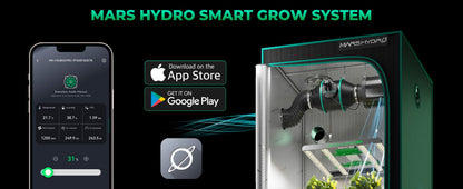 Mars Hydro iFresh 6-Inch Inline Duct Fan – Smart Ventilation Fan with Speed Control for Grow Tents