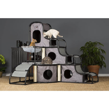 Prevue Pet Products Catville Tower Gray Cat Tree