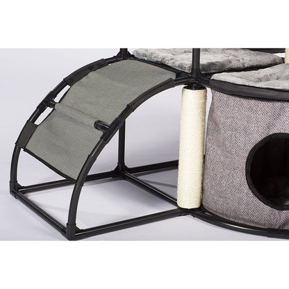 Prevue Pet Products Catville Tower Gray Cat Tree