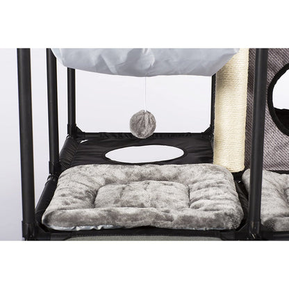 Prevue Pet Products Catville Tower Gray Cat Tree