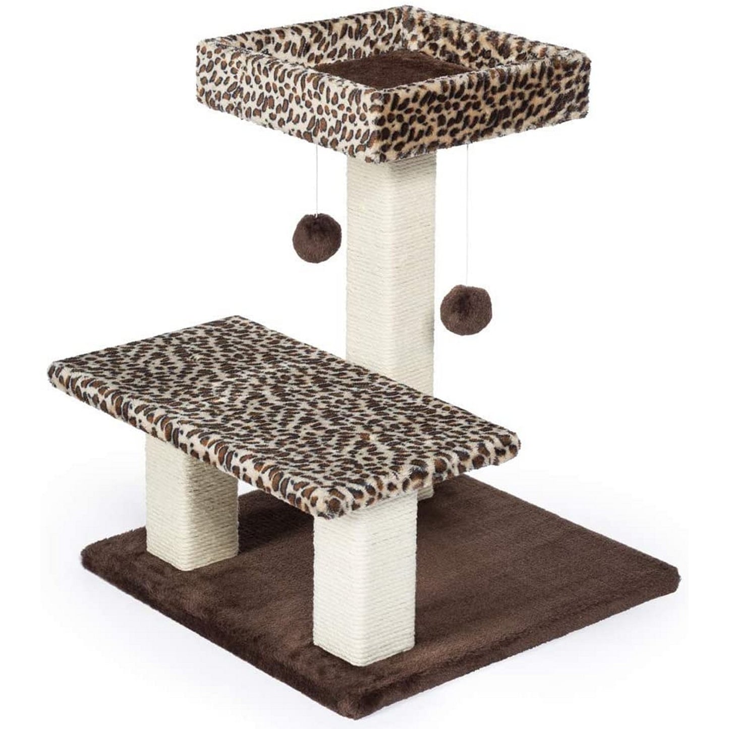 Prevue Pet Products Kitty Power Paws Leopard Terrace Cat Tree