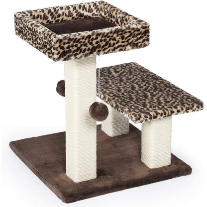 Prevue Pet Products Kitty Power Paws Leopard Terrace Cat Tree