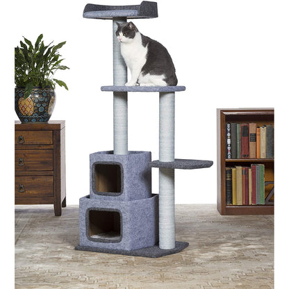 Prevue Pet Products Kitty Power Paws Shag Skyscraper Cat Tree