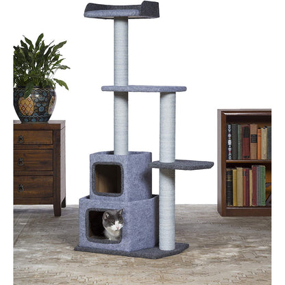 Prevue Pet Products Kitty Power Paws Shag Skyscraper Cat Tree