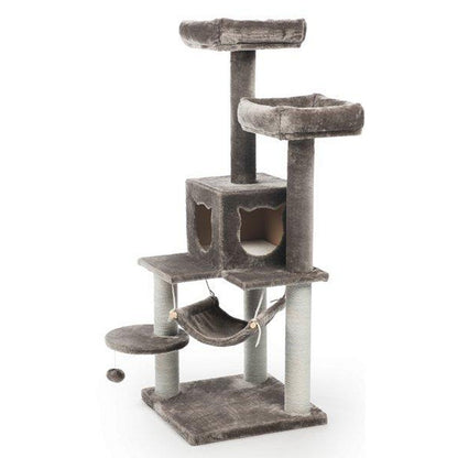 Prevue Pet Products Kitty Power Paws Shag Mansion Cat Tree