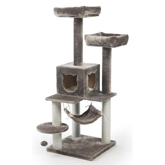 Prevue Pet Products Kitty Power Paws Shag Mansion Cat Tree