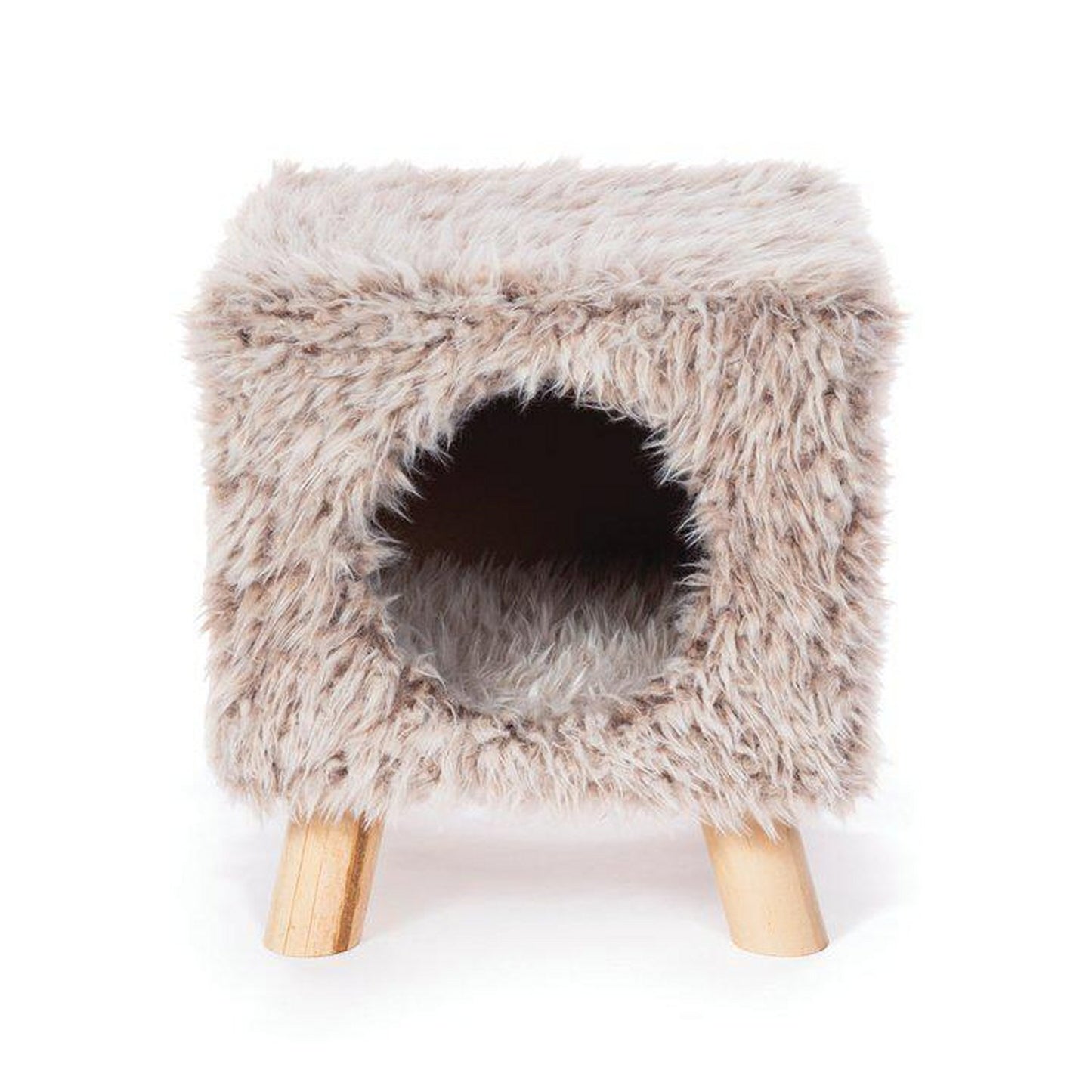 Prevue Pet Products Kitty Power Paws Shag Condo Cat Tree