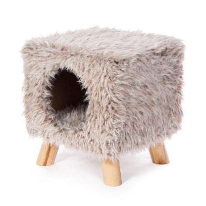 Prevue Pet Products Kitty Power Paws Shag Condo Cat Tree