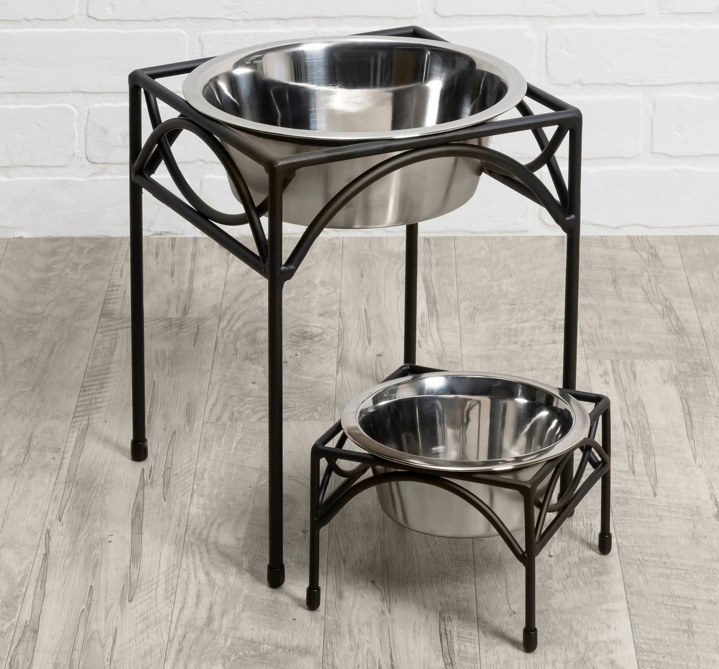 PetsStop Regal Single Elevated Dog Bowl