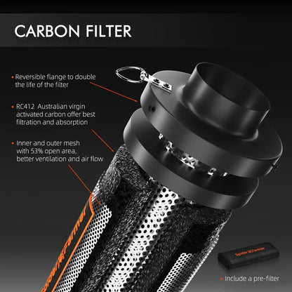 Spider Farmer 2x4 Complete Grow Tent Kit (SF2000 EVO LED + Ventilation System)