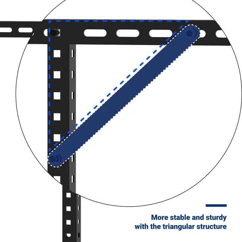 FLEXIMOUNTS Max Series 3x8 Overhead Garage Storage Rack – 1,000 lb Heavy Duty Ceiling Storage