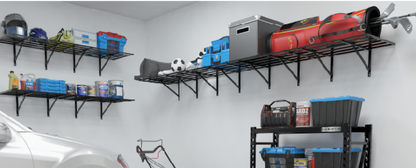 FLEXIMOUNTS Pro 2x6 ft Garage Wall Shelf – 1,600 lb Capacity Heavy Duty Storage