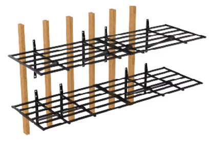 FLEXIMOUNTS Pro 2x6 ft Garage Wall Shelf – 1,600 lb Capacity Heavy Duty Storage